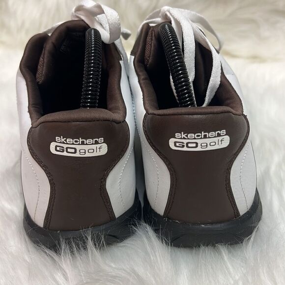 Sketchers go golf Storie spike-less leather shoes Size 9 - Picture 9 of 12